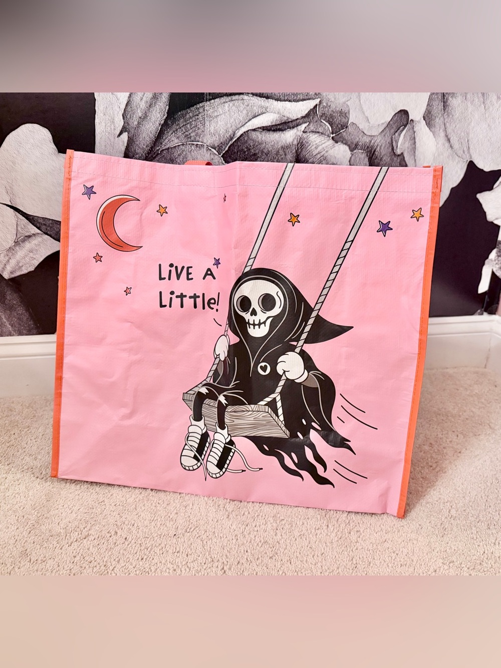 Halloween Grim Reaper Reusable
Shopping Tote
